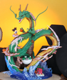 Dragon Ball Z Shenron with Goku Wish Action Figure (23 cm) | Premium PVC Anime Collectible - Senzo.in