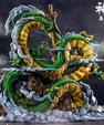 Dragon Ball Z Shenron with Kid Goku Premium Figure with Lights | 53 cm | Anime Collectible - Senzo.in