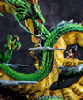 Dragon Ball Z Shenron with Kid Goku Premium Figure with Lights | 53 cm | Anime Collectible - Senzo.in