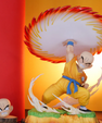 Dragon Ball Z Krillin Destructo Disc Action Figure | 26 cm | PVC Anime Collectible Statue - Senzo.in