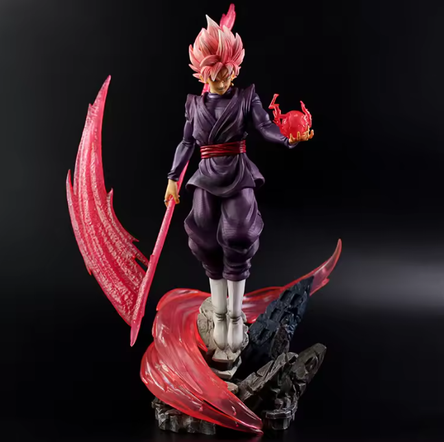 Dragon Ball Z Goku Black (Zamasu) Action Figure | 35 cm | PVC Collectible - Senzo.in