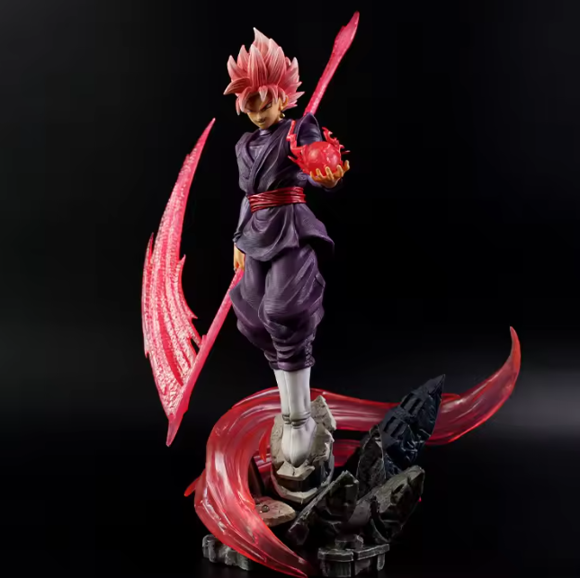 Dragon Ball Z Goku Black (Zamasu) Action Figure | 35 cm | PVC Collectible - Senzo.in