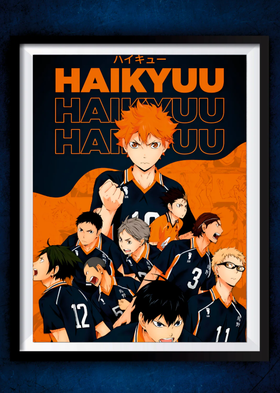 Senzo Haikyuu Hype Poster - Senzo.in