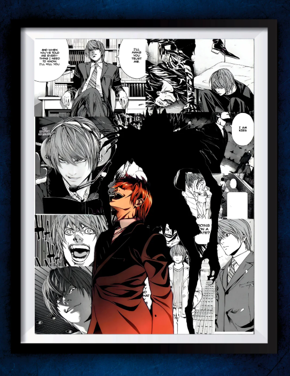 Senzo Death Note Poster Set (Pack of 2) - Senzo.in
