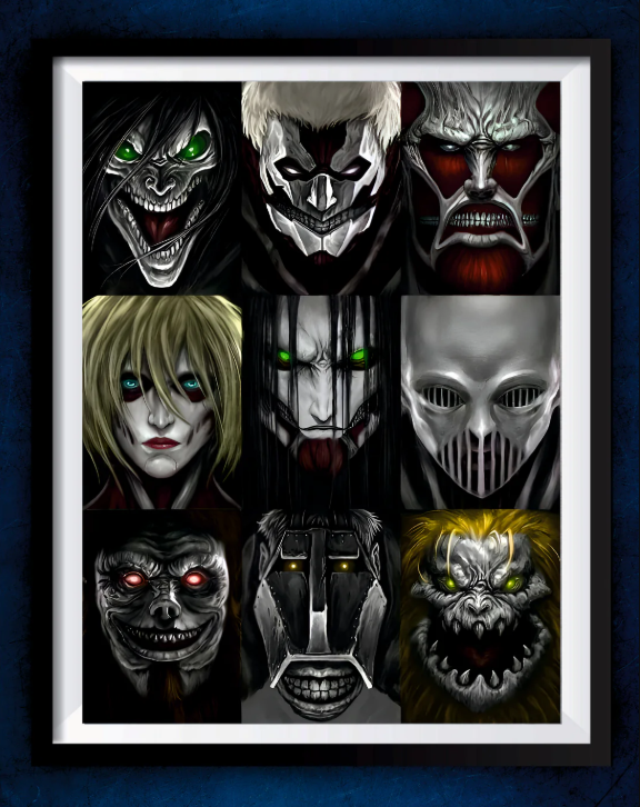 Senzo Attack on Titan Poster Set (Pack of 2) - Senzo.in