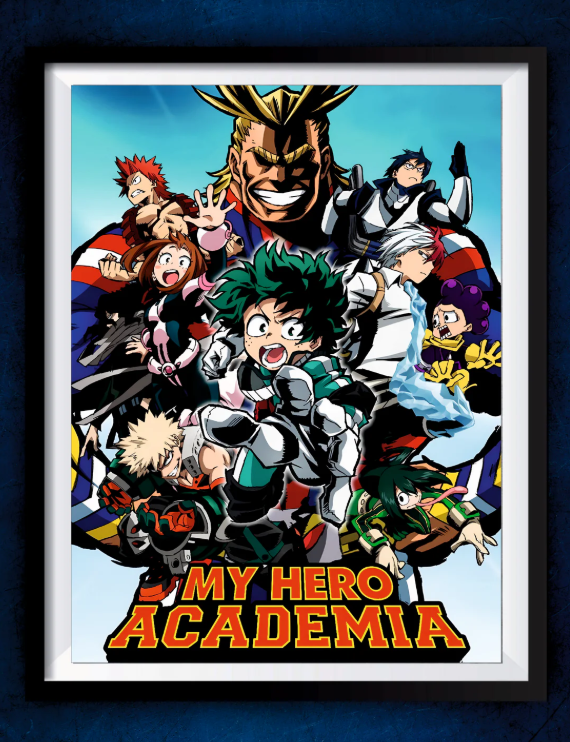 Senzo My Hero Academia Poster Set (Pack of 2) - Senzo.in