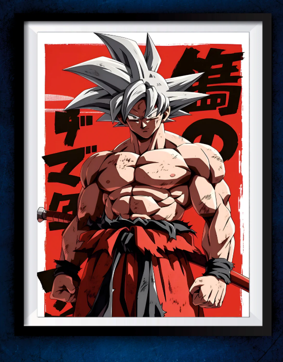 Senzo Goku Poster Set (Pack of 2) - Senzo.in