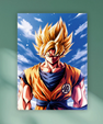 Senzo Goku Poster Set (Pack of 2) - Senzo.in
