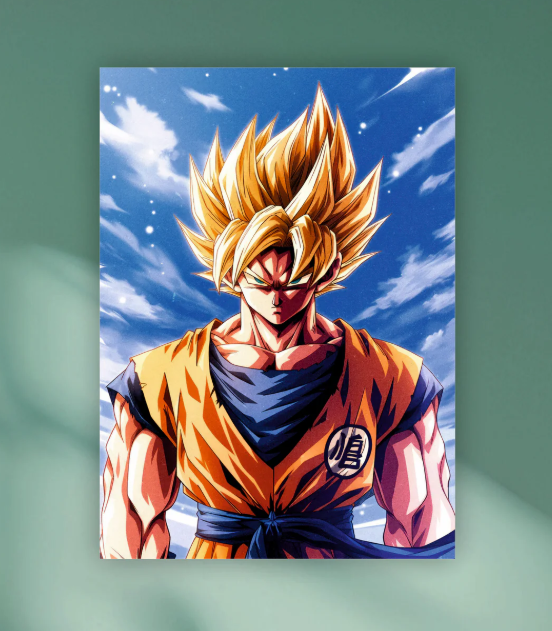 Senzo Goku Poster Set (Pack of 2) - Senzo.in