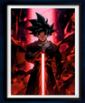 Senzo Goku Black Poster Set (Pack of 2) - Senzo.in