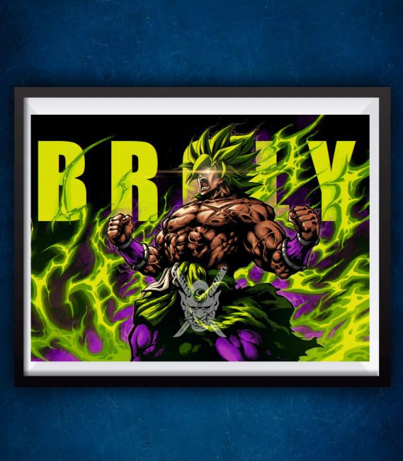 Senzo Broly Poster Set (Pack of 2) - Senzo.in