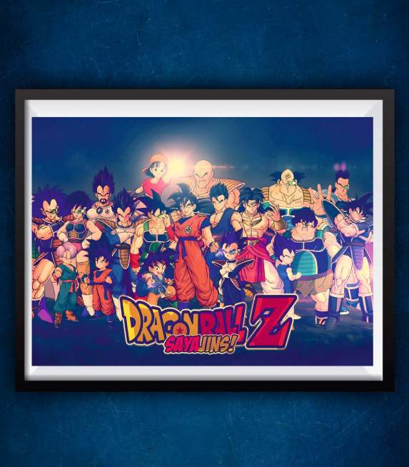 Senzo Dragon Ball Z Characters Poster Set (Pack of 2) - Senzo.in