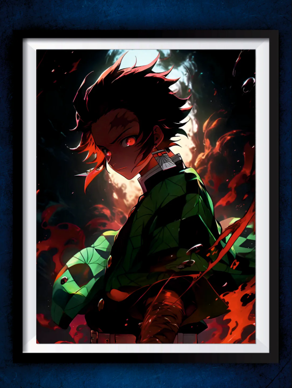 Senzo Tanjiro Poster Set (Pack of 2) - Senzo.in
