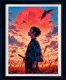 Senzo Tanjiro Poster Set (Pack of 2) - Senzo.in