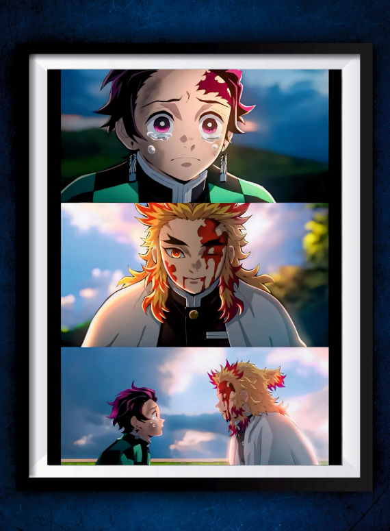 Senzo Demon Slayer Poster Set (Pack of 2) - Senzo.in