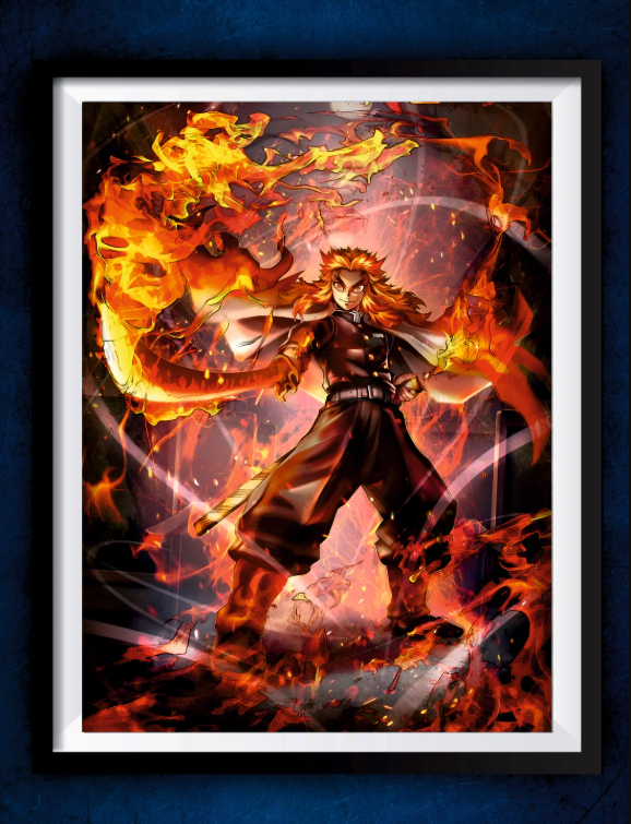 Senzo Rengoku Poster Set (Pack of 2) - Senzo.in