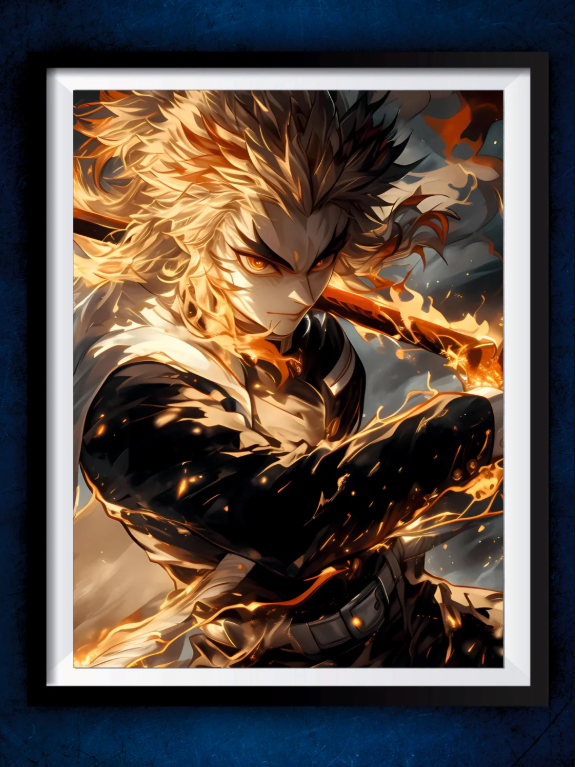 Senzo Rengoku Poster Set (Pack of 2) - Senzo.in