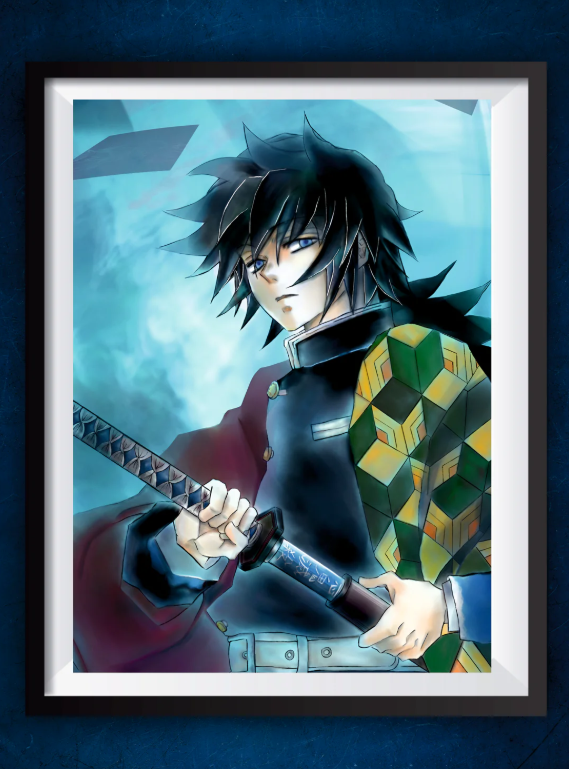 Senzo Giyu & Tanjiro Poster Set (Pack of 2) - Senzo.in