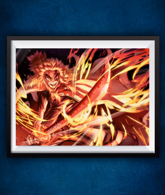 Senzo Rengoku Poster Set (Pack of 2) - Senzo.in