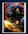 Senzo Tanjiro Demon Slayer Poster Set (Pack of 2) - Senzo.in