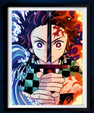 Senzo Tanjiro Demon Slayer Poster Set (Pack of 2) - Senzo.in
