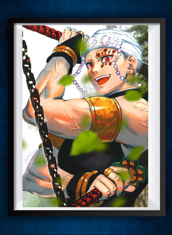 Senzo Inosuke & Tengen Poster Set (Pack of 2) - Senzo.in