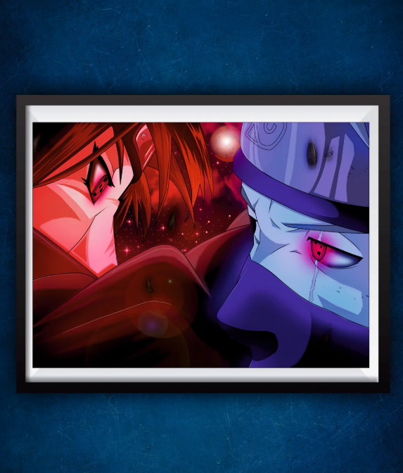Senzo Kakashi vs Itachi Poster - Senzo.in