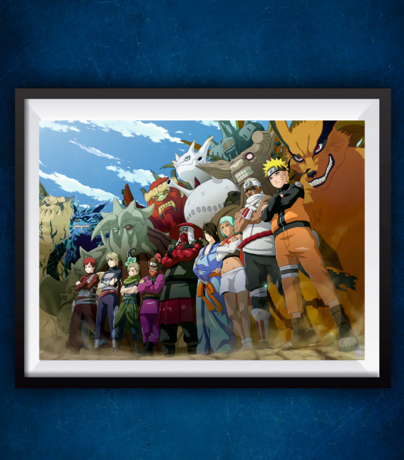 Senzo Naruto Banner Poster Set (Pack of 2) - Senzo.in