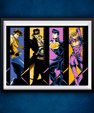 Senzo JoJo Characters Poster - Senzo.in