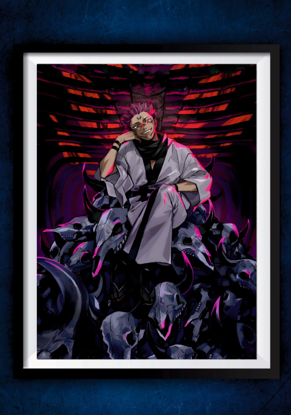 Senzo Sukuna Poster Set (Pack of 2) - Senzo.in