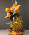 Demon Slayer Zenitsu Agatsuma Action Figure with Lights (31cm) - Senzo.in