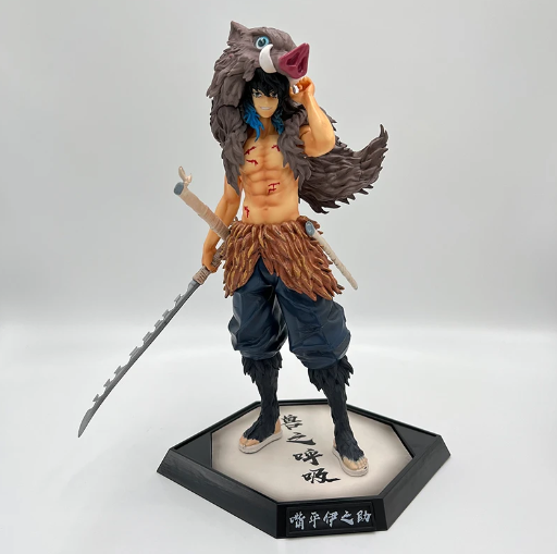 Demon Slayer Inosuke Hashibira High-Detailed Action Figure (30cm) - Senzo.in