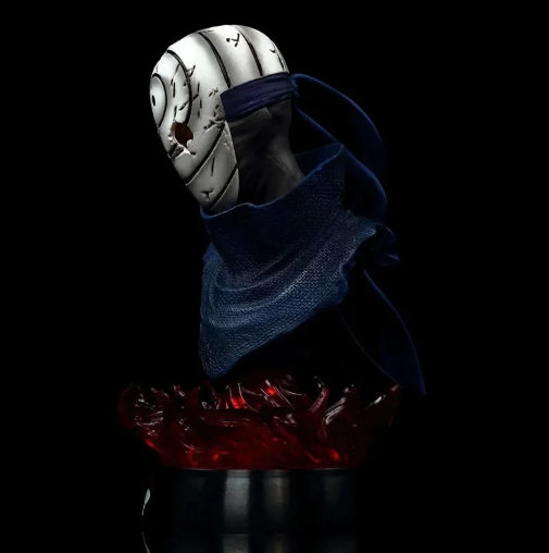 Obito Uchiha Head Burst Flame Figure (16 CM) - Senzo.in