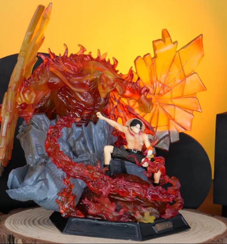 Portgas D. Ace Action Figure – The Will of Edward (20 CM | PVC) - Senzo.in