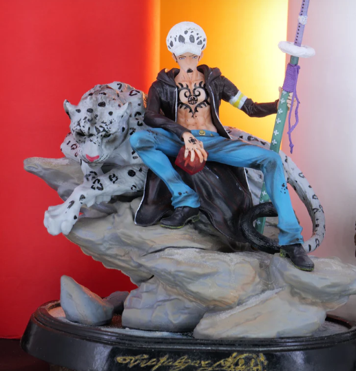 Trafalgar D. Water Law Snow Leopard Scene Action Figure (27 CM | PVC) - Senzo.in
