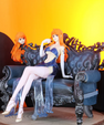 One Piece |PVC| Nami Elegance on the Sofa Action Figure 20 cm Collectible - Senzo.in