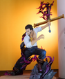 Dracule Mihawk Action Figure – White Shirt Special Effect (35 CM | PVC) - Senzo.in