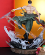 Roronoa Zoro Double Head Action Figure – White Base (28 CM) - Senzo.in