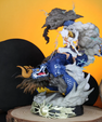 Monkey D. Luffy Gear 5 vs Kaido Action Figure (23 CM | PVC) - Senzo.in