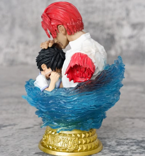 Monkey D. Luffy & Shanks Iconic Scene Burst Figure (13 CM | PVC) - Senzo.in