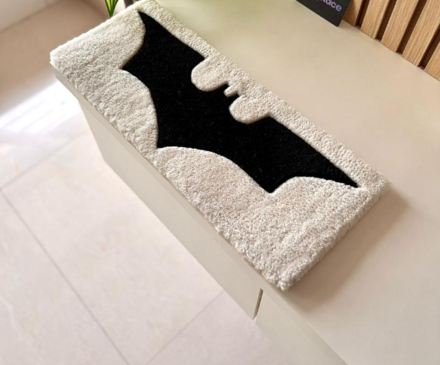 Batman Keyboard Rug | Aesthetic Gaming & Anime Room Rug