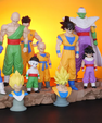 Dragon Ball Z Infinite Z Warrior Set (9 Pcs) | Goku, Vegeta, Gohan, Piccolo & Trunks Figures | PVC Collectible Set - Senzo.in