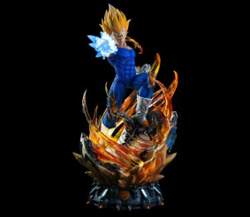 Dragon Ball Z Vegeta Action Figure (3 Heads) | 41 cm | PVC Anime Collectible - Senzo.in