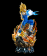 Dragon Ball Z Vegeta Action Figure (3 Heads) | 41 cm | PVC Anime Collectible - Senzo.in