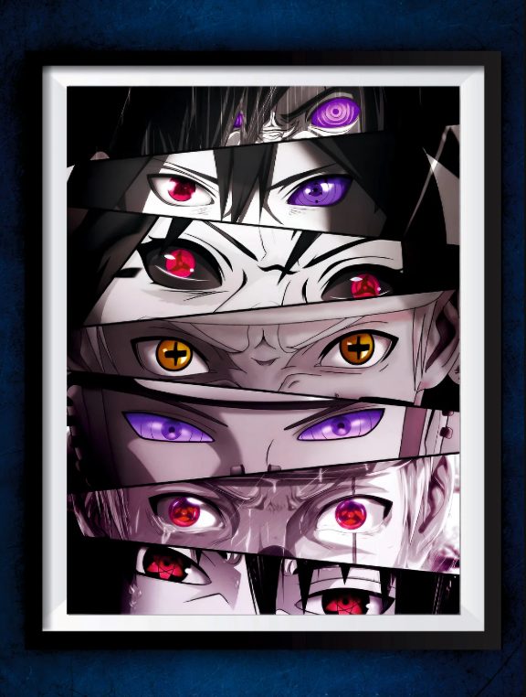 Senzo Naruto Poster Set (Pack of 2) - Senzo.in