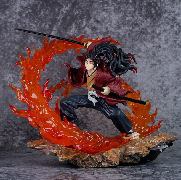 Demon Slayer Yoriichi PVC Action Figure with LED (20.5cm) - Senzo.in