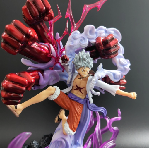 Monkey D. Luffy Gear 5 Sun God Nika Action Figure (28 CM | PVC) - Senzo.in