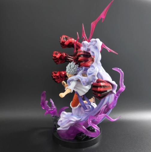 Monkey D. Luffy Gear 5 Sun God Nika Action Figure (28 CM | PVC) - Senzo.in