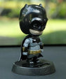 Batman Solar Bobblehead Figure | DC Action Collectible | Auto Moving Desk & Car Decor (10 cm) - Senzo.in