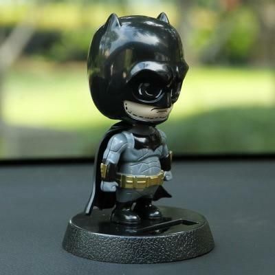 Batman Solar Bobblehead Figure | DC Action Collectible | Auto Moving Desk & Car Decor (10 cm) - Senzo.in